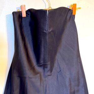 Lauren by Ralph Lauren Black Strapless Dress